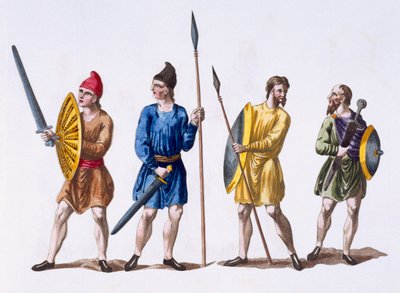 Inhabitants of Britain by English School